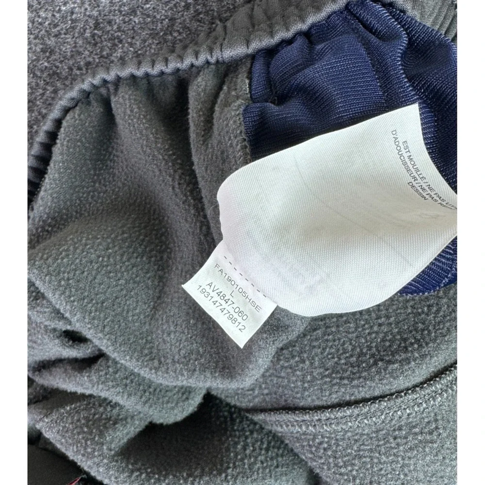 Jordan Nike Elite University of Michigan Joggers Mens L Grey Sweatpants NCAA